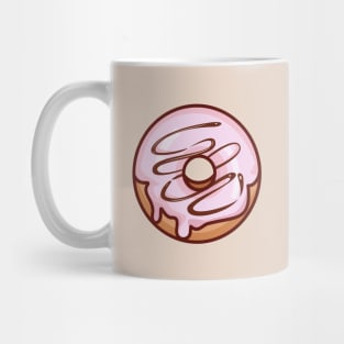 Strawberry Frosted Chocolate Drizzle Sweet Donut Mug